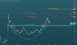 Graph of Boxabl stock price trends on secondary marketplaces.