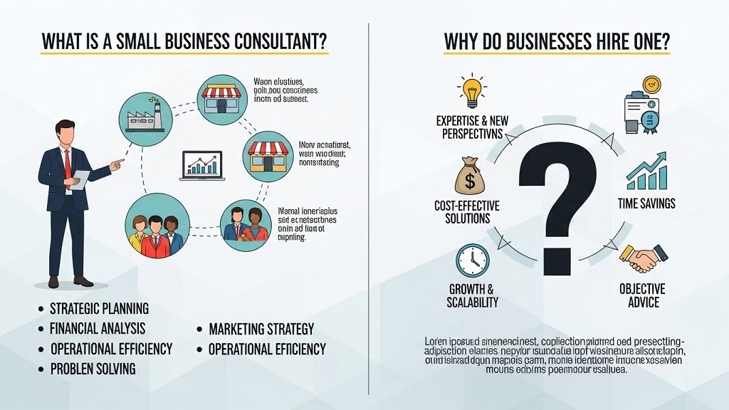 Consulting services workflow for small businesses