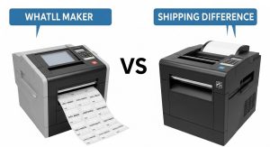 Thermal vs inkjet label printer comparison chart for office printing tools