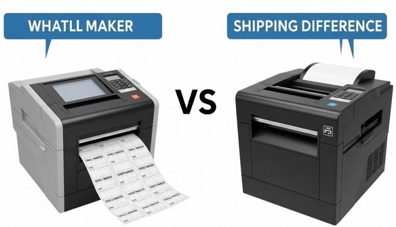 Thermal vs inkjet label printer comparison chart for office printing tools