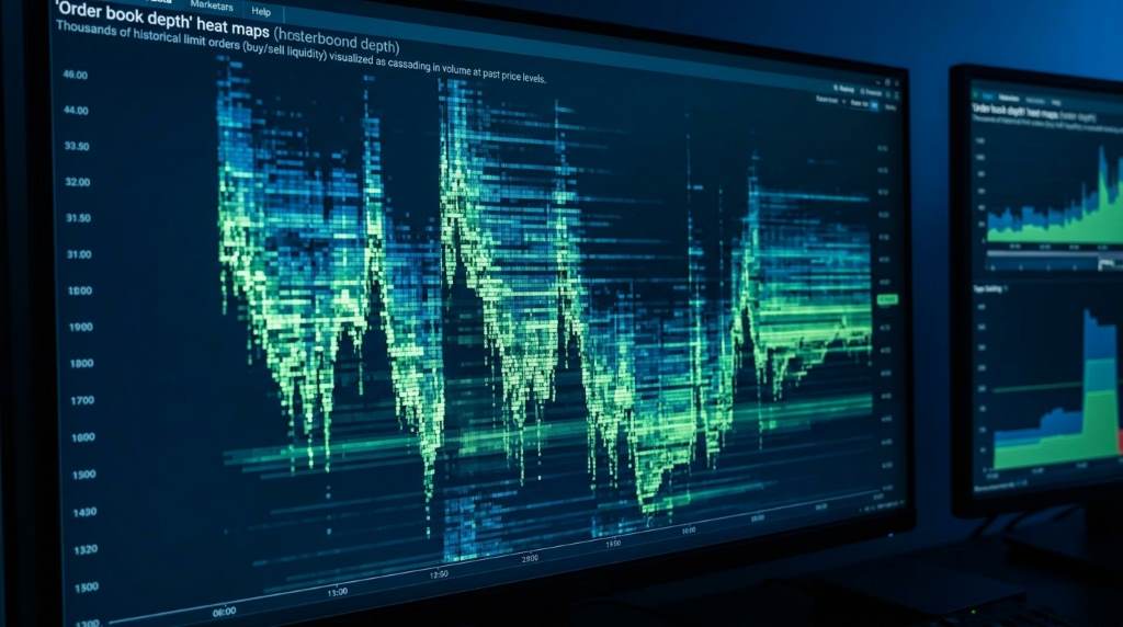 Wall Street trading desk displaying historical forex and stock market analytics for scalping strategies