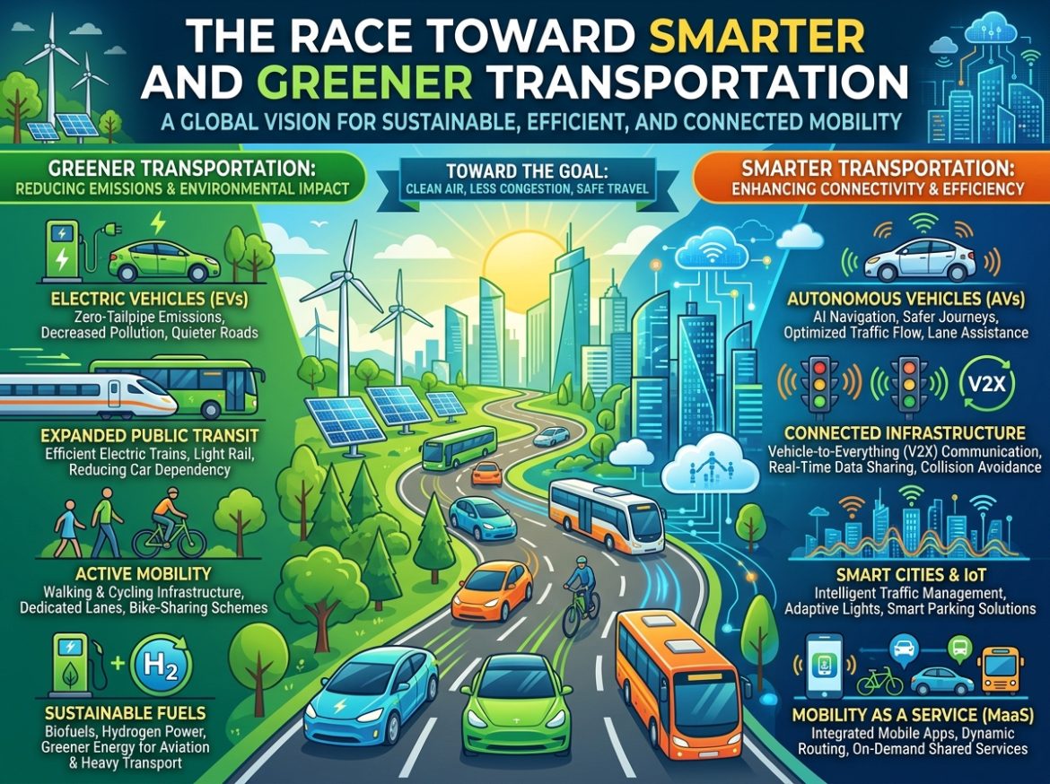 The Race Toward Smarter and Greener Transportation